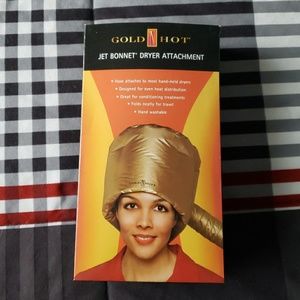 Gold 'n' hot hair bonnet